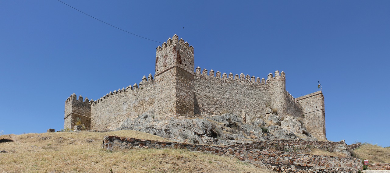 castle panoramic santa olalla free photo