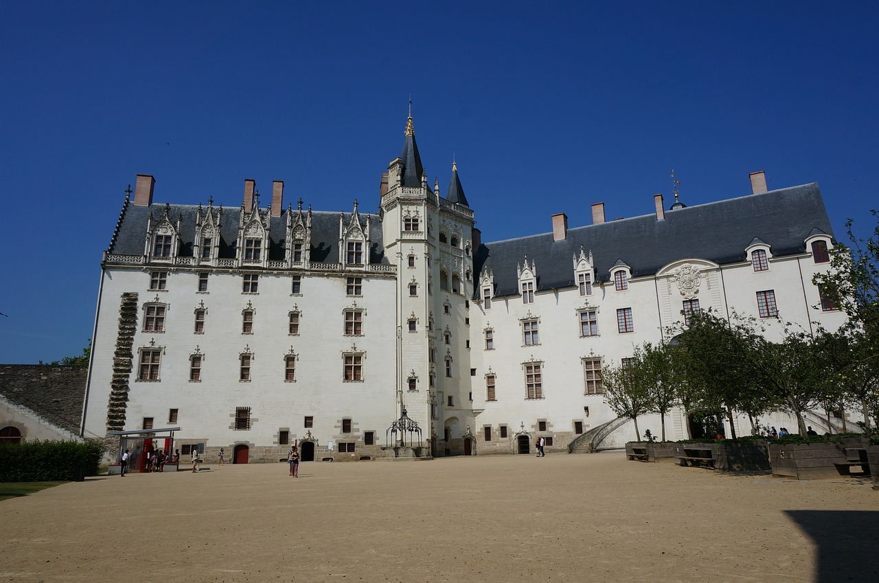 castle nantes loire free photo