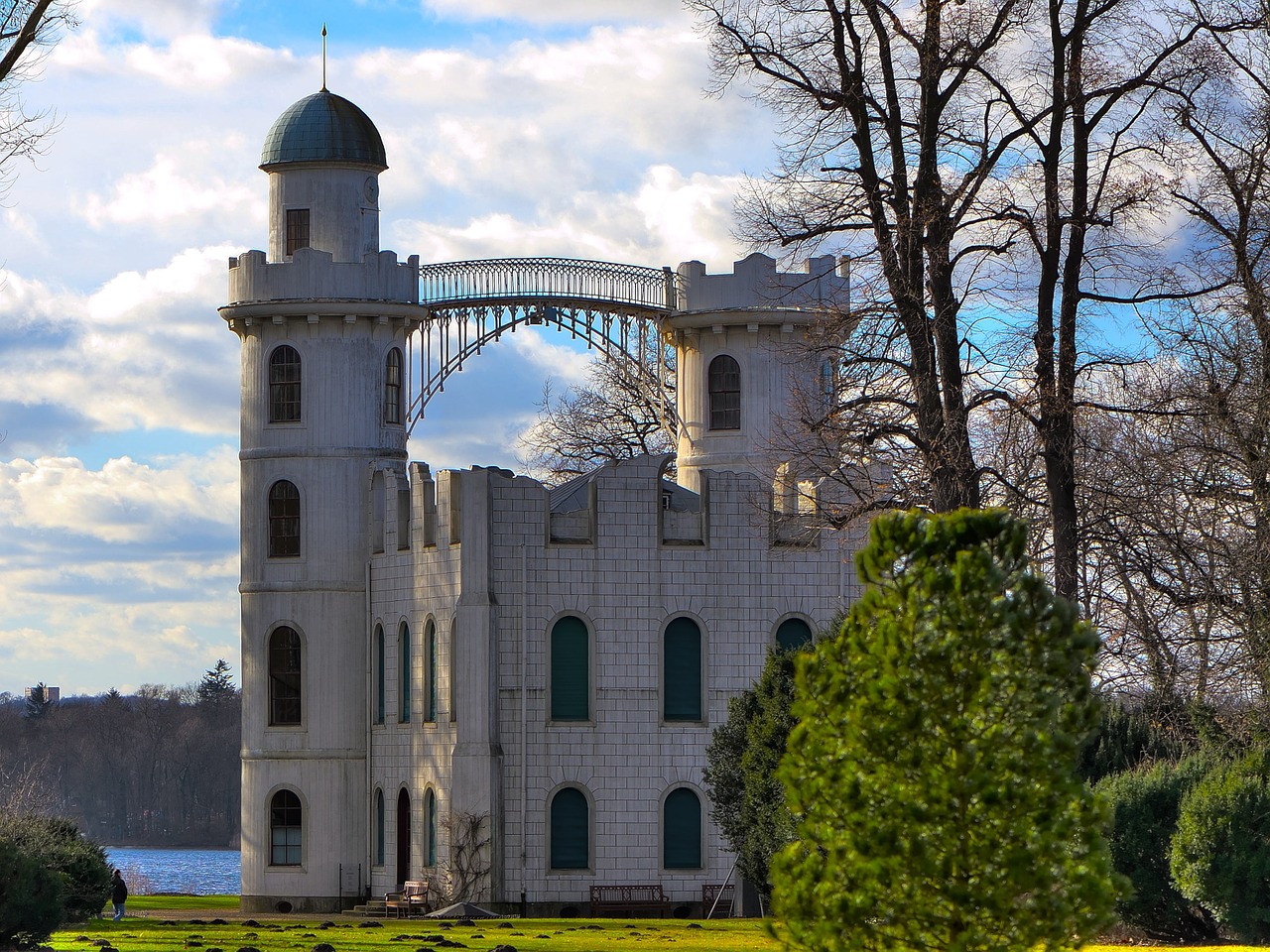 castle romantic nature free photo