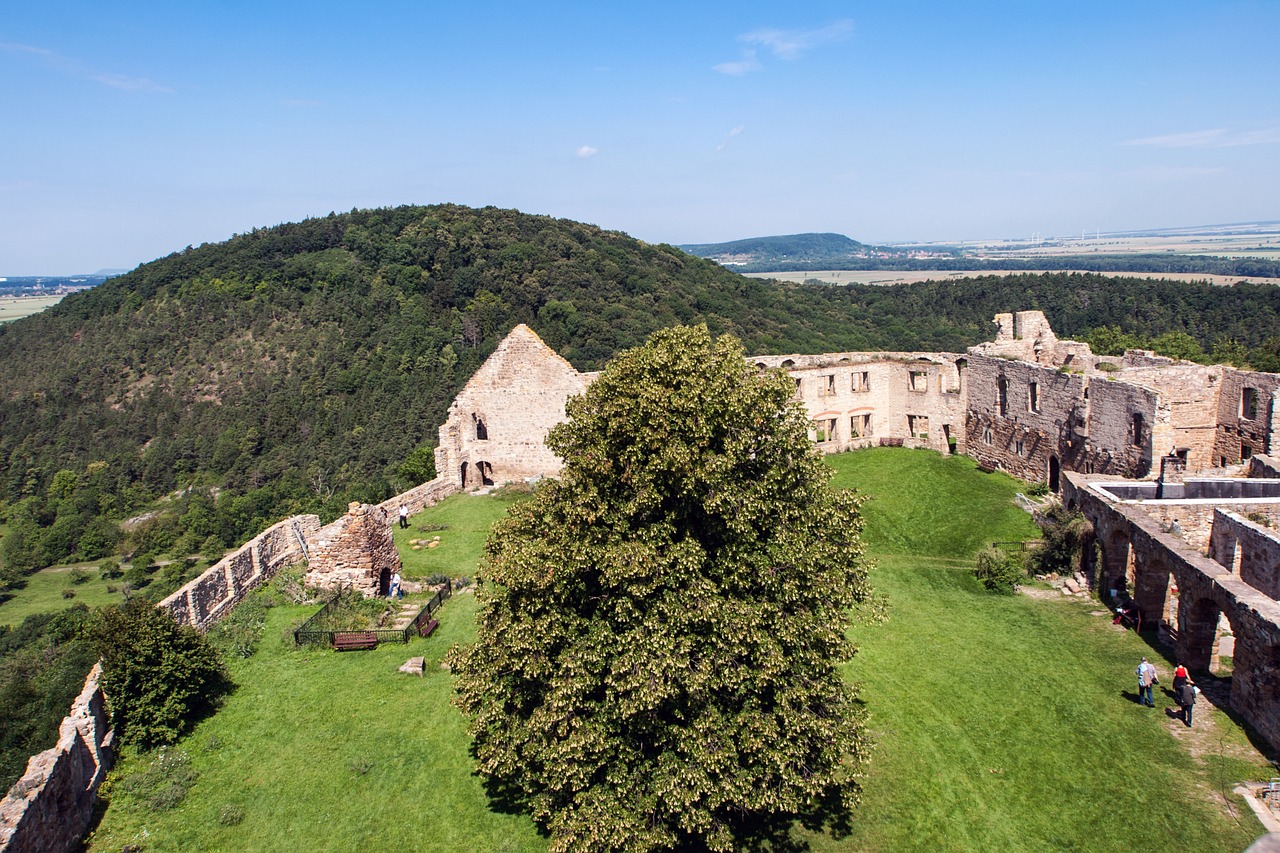 castle ruin middle ages free photo