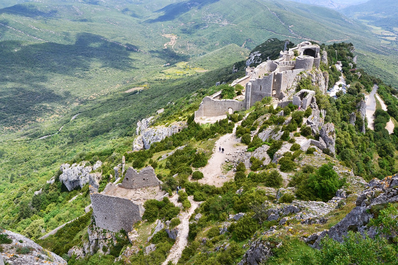 castle south cathar free photo