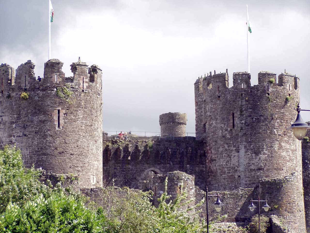 castle conwy historically free photo