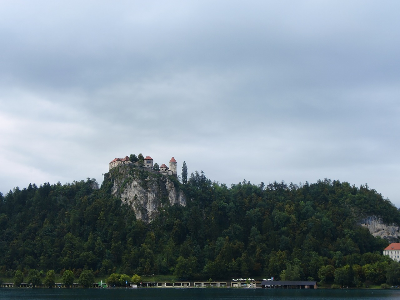 castle slovenia bled free photo