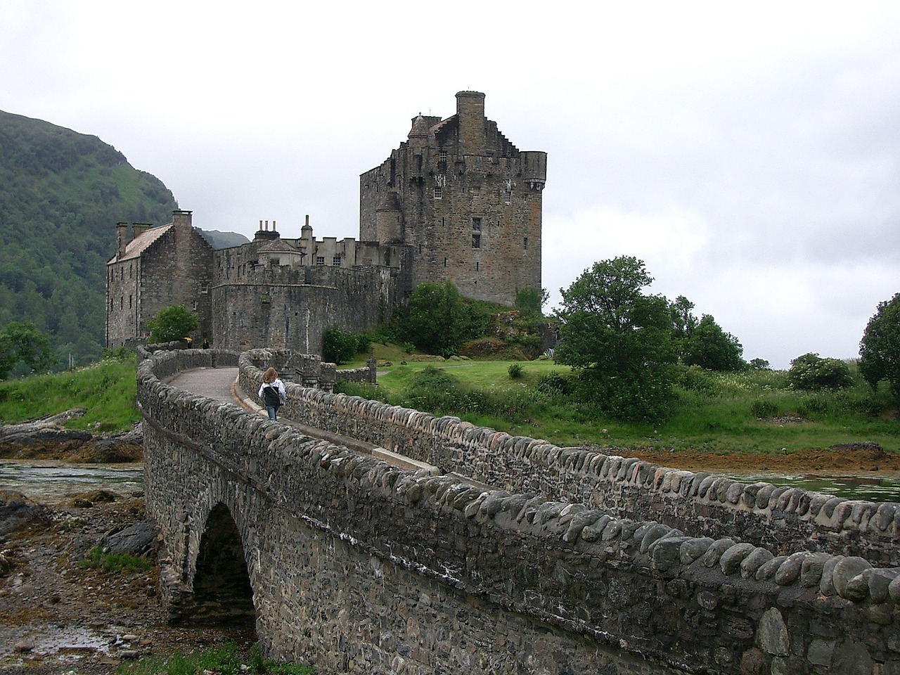 castle eilean donan scotland free photo