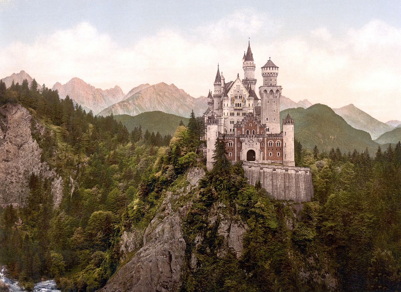 castle kristin fairy castle free photo