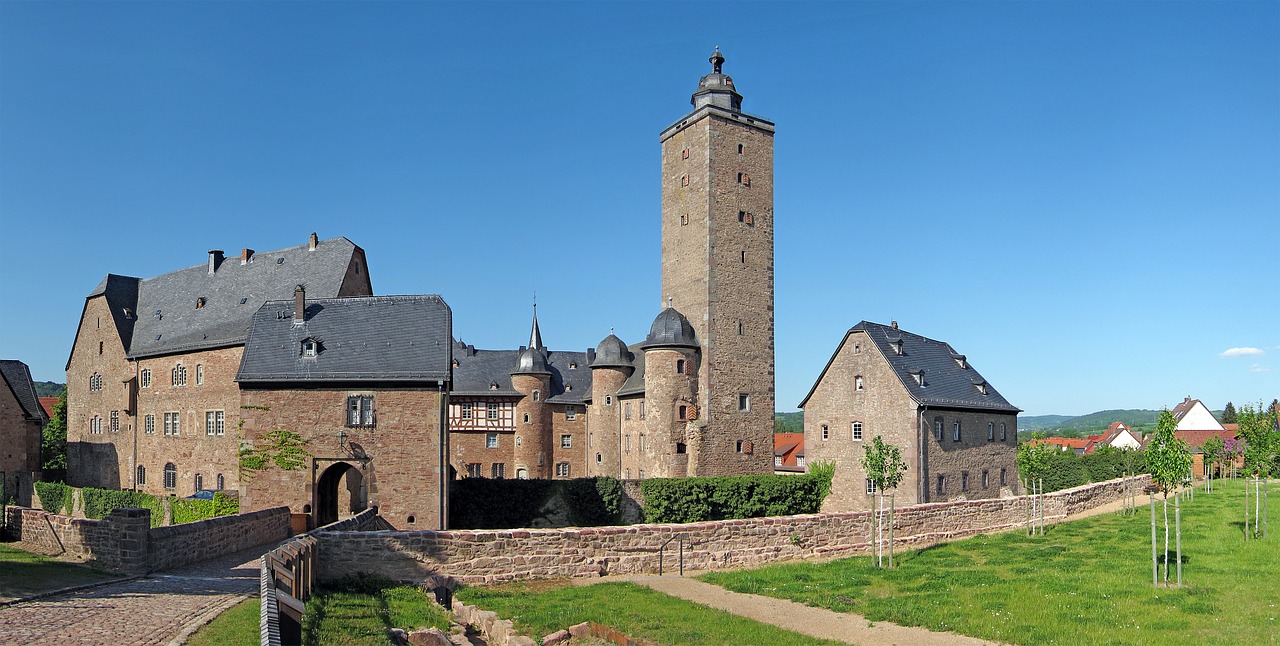 castle fortress steinau free photo