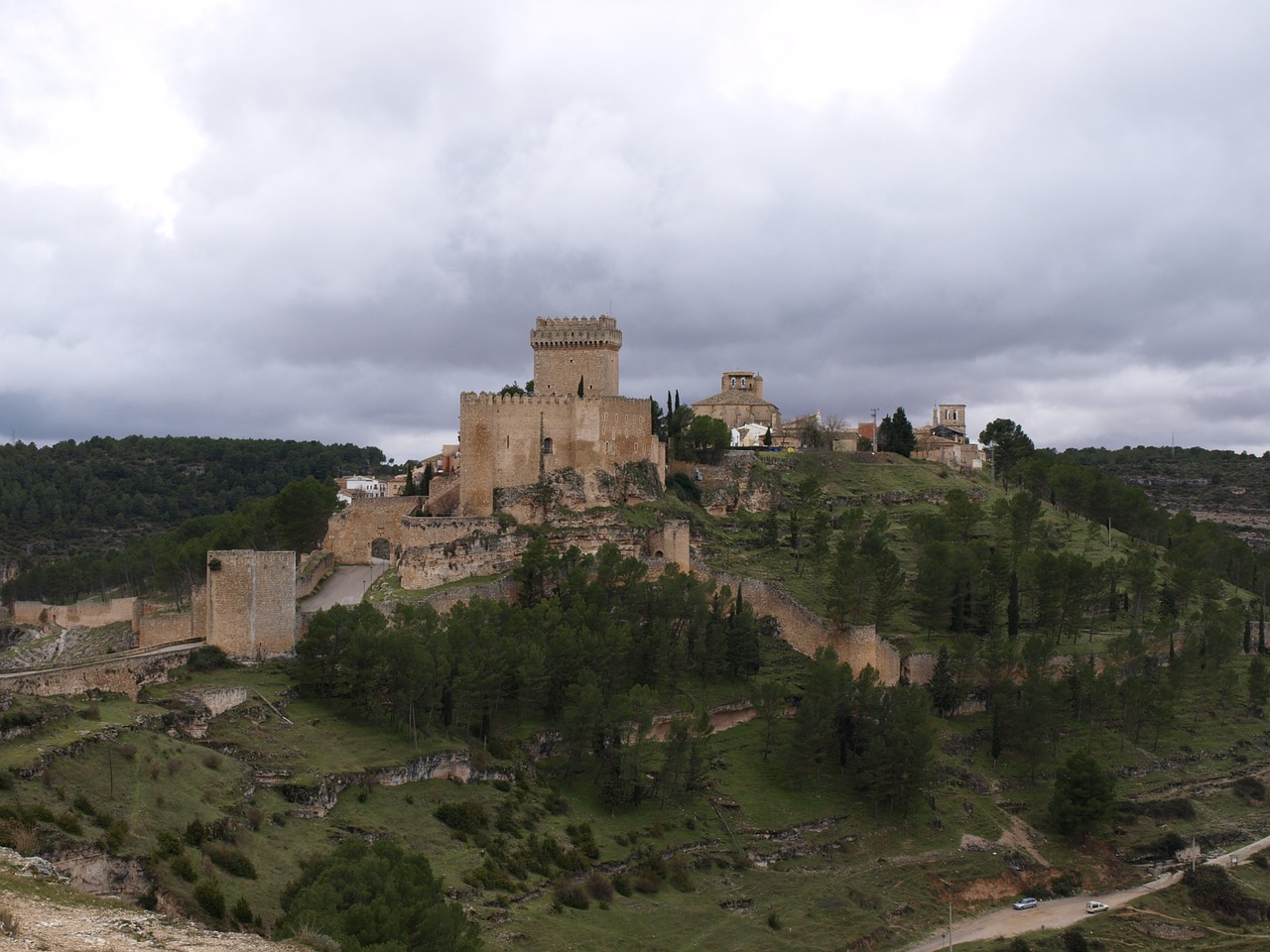 castle medieval fortress free photo