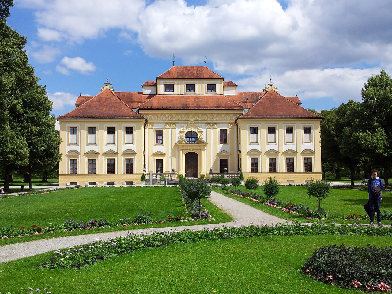 castle munich park free photo