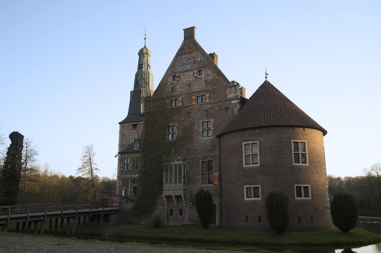 castle raesfeld tower free photo