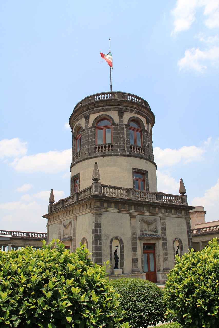 castle chapultepec park free photo