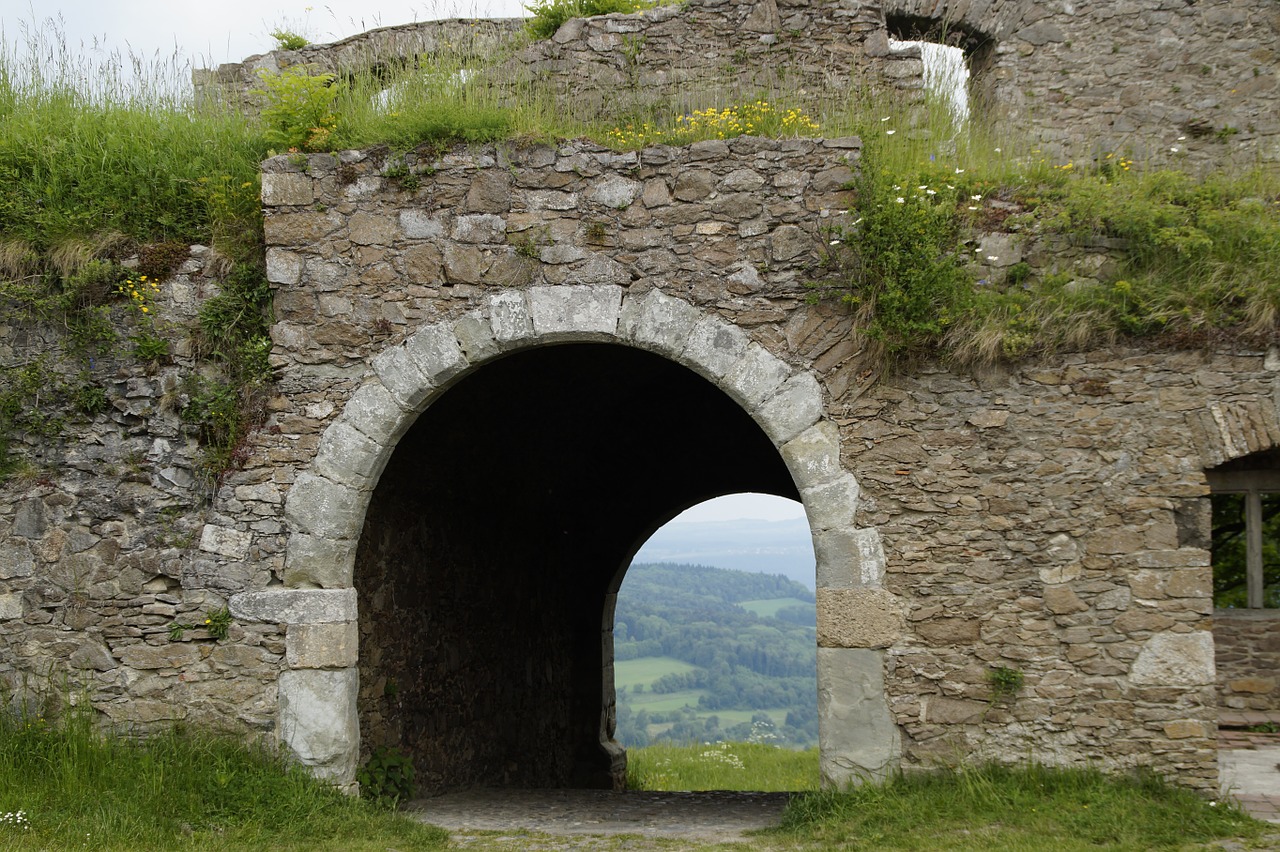 castle ruin middle ages free photo