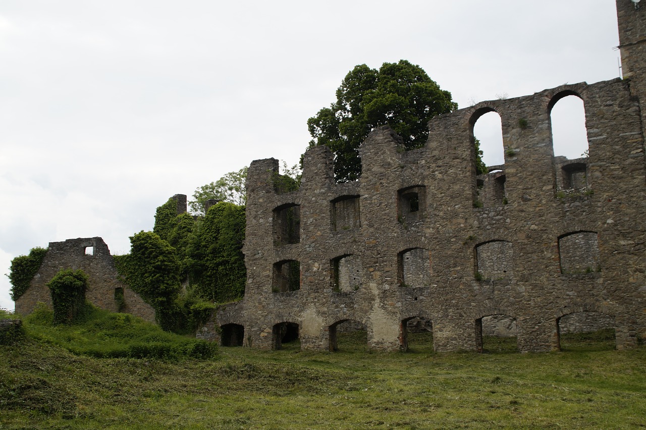 castle ruin middle ages free photo