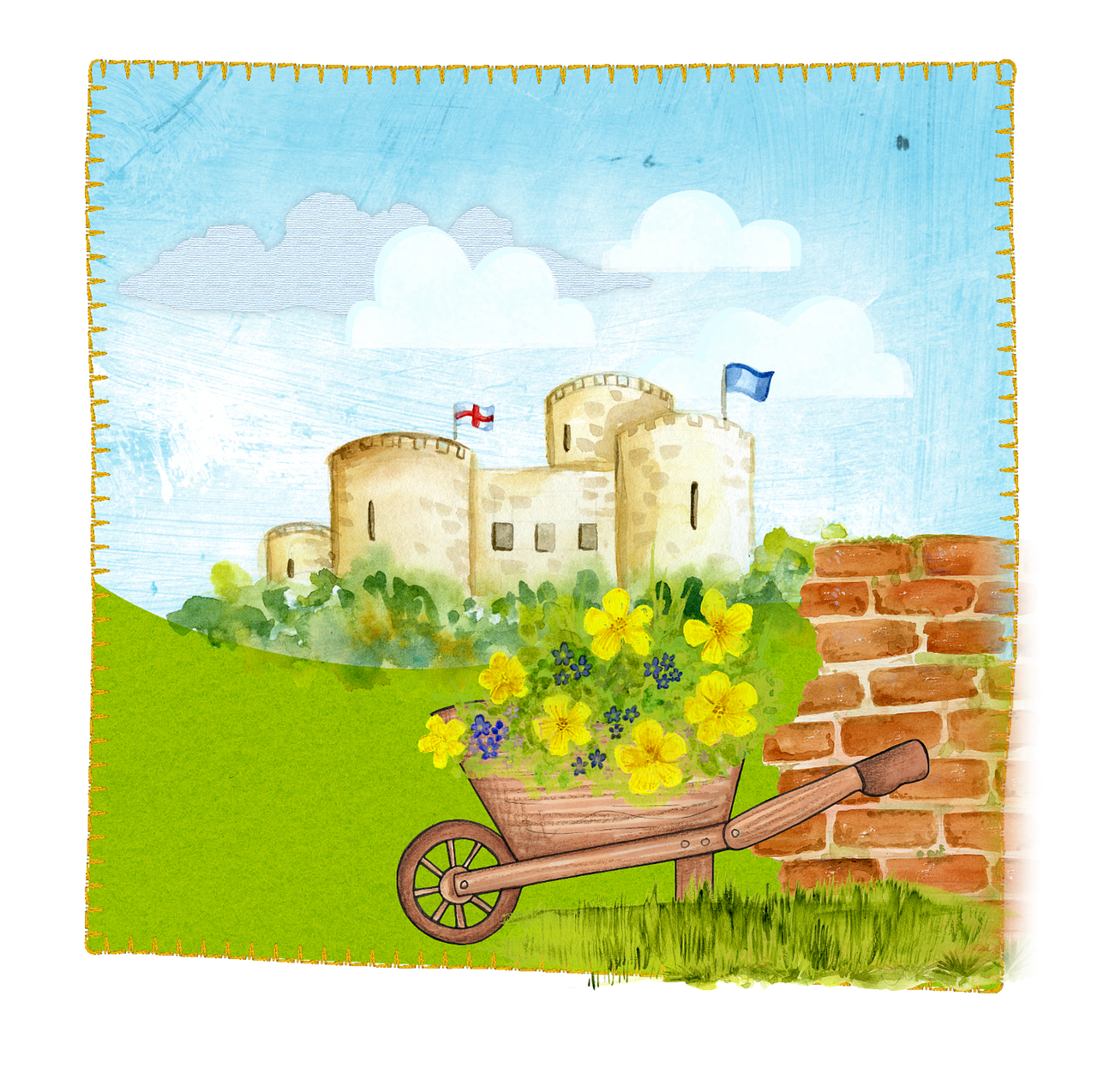 castle fantasy cartoon free photo