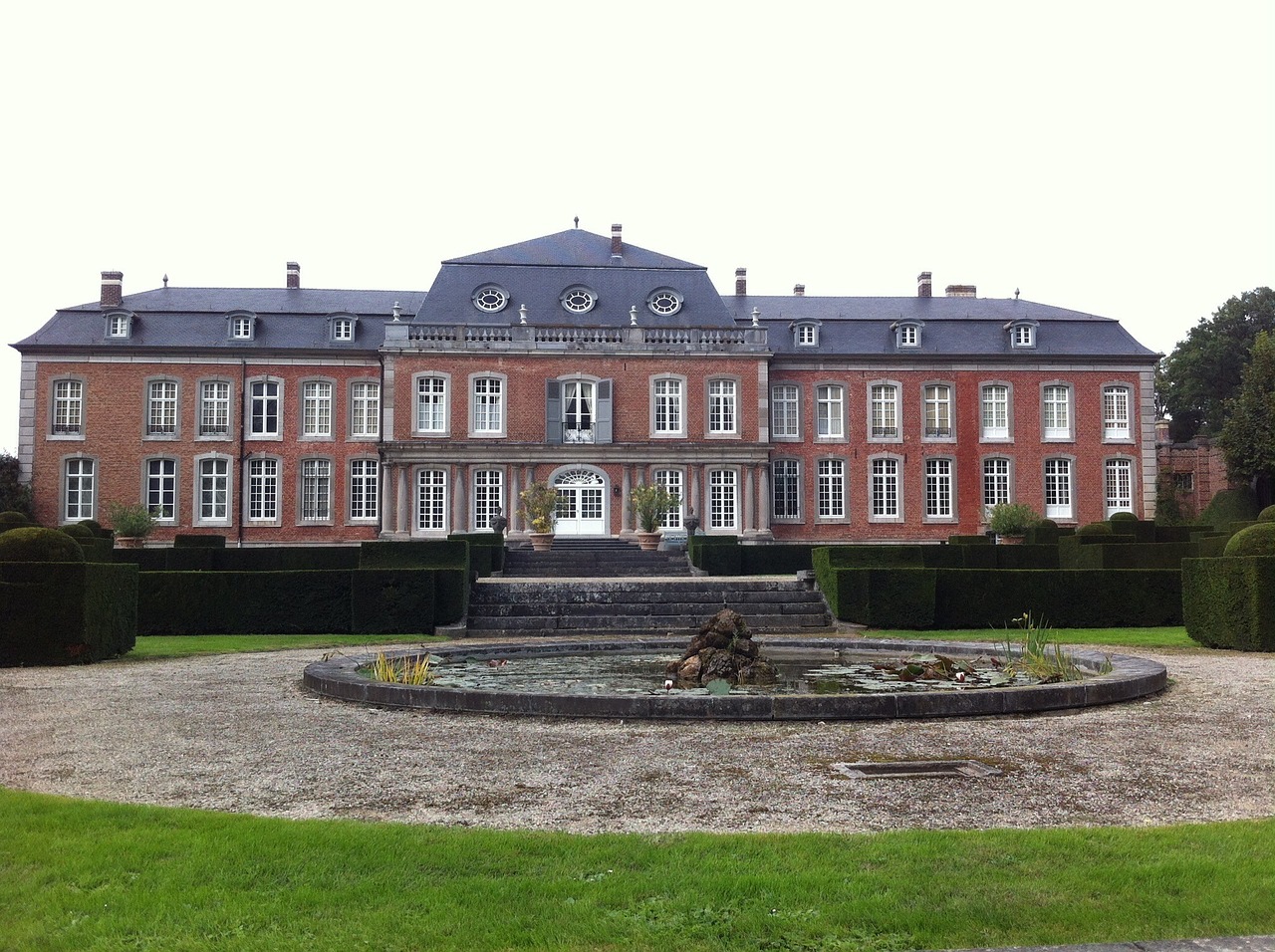 castle hex belgium building free photo