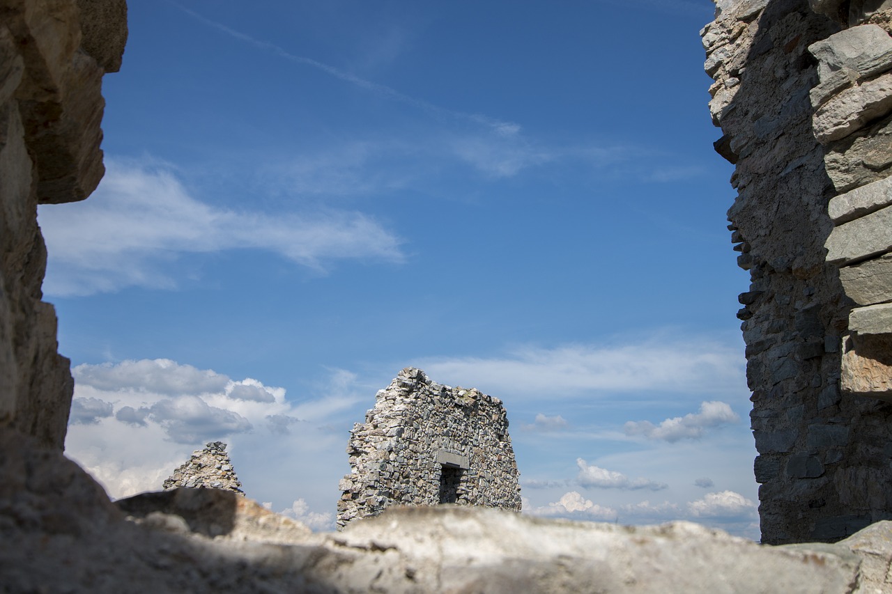 castle hrusov  castle  ruins free photo