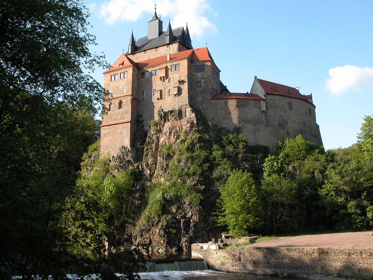 castle kriebstein saxony fairy tale castle free photo