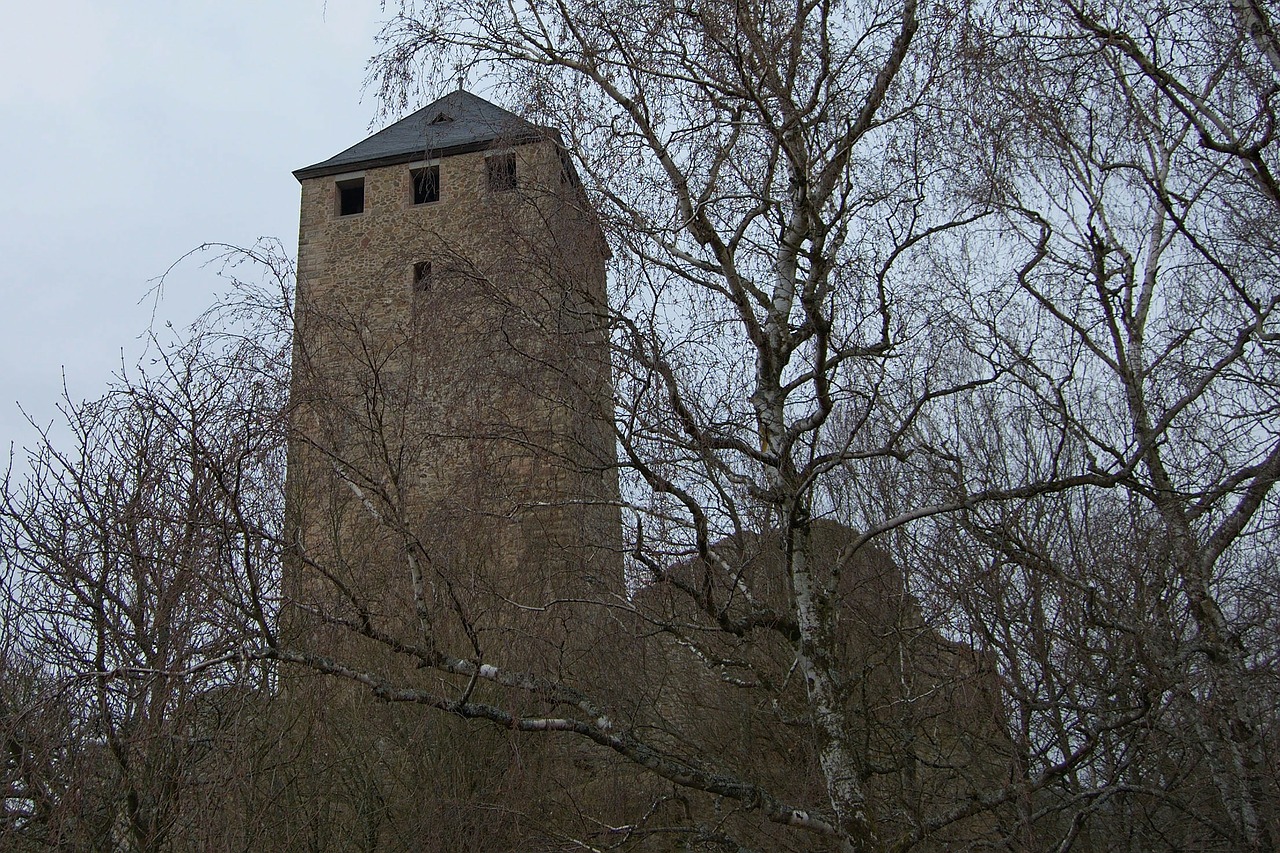castle lichtenberg castle burgruine free photo
