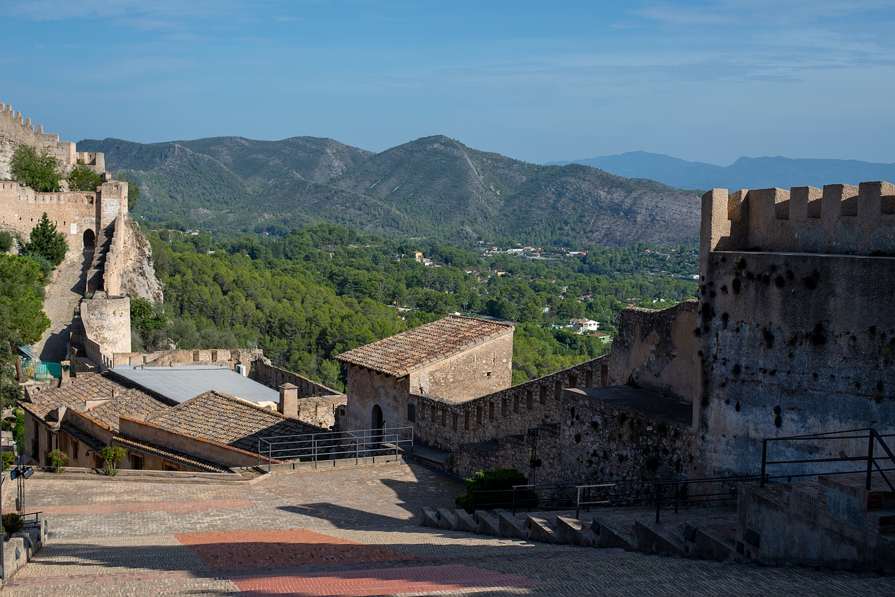 castle of xativa  xativa  castle free photo