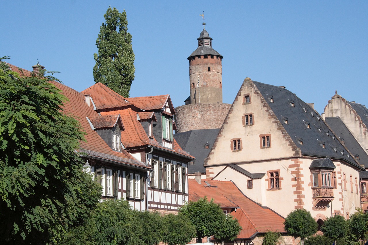 castle tower truss old town free photo