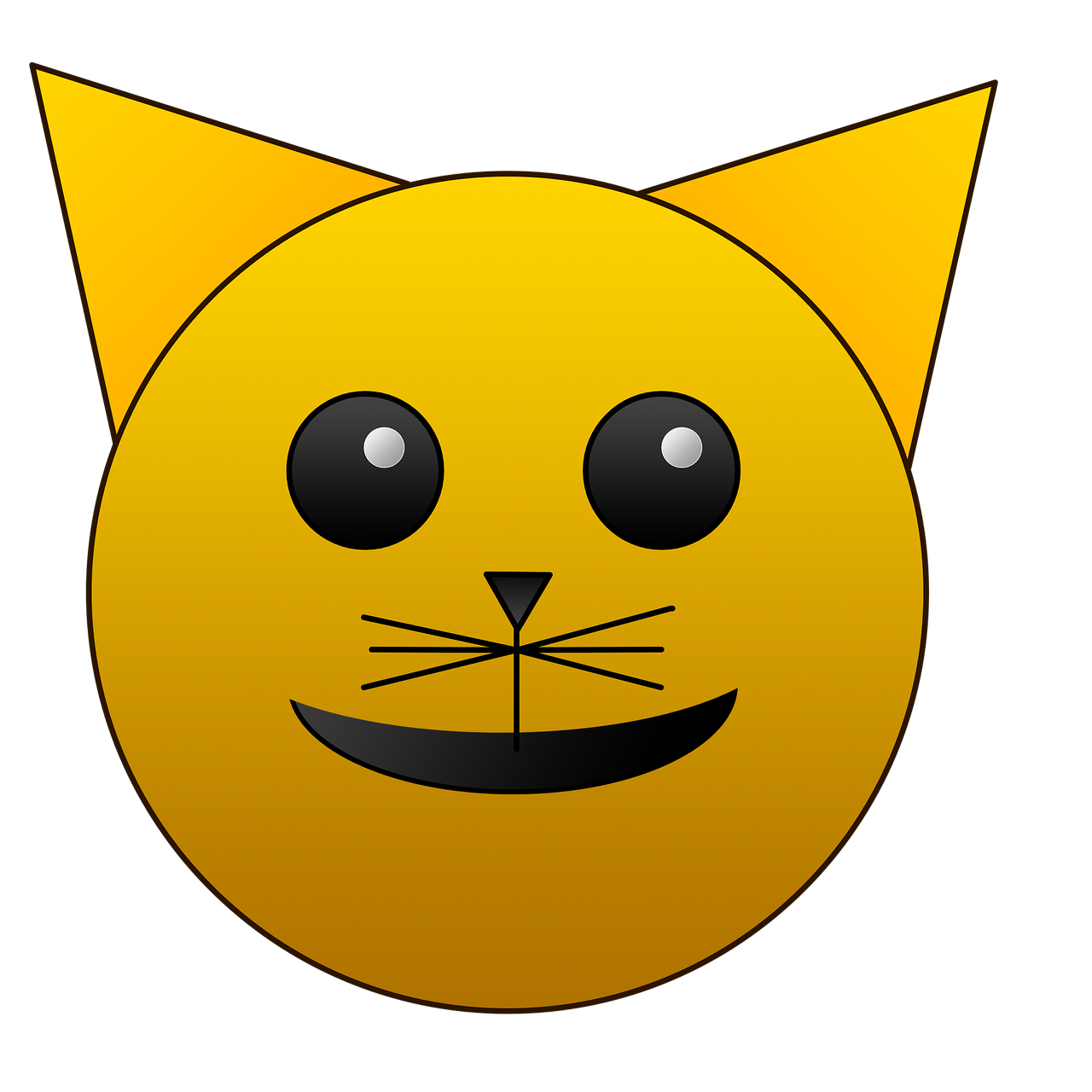 cat emoji happy free photo