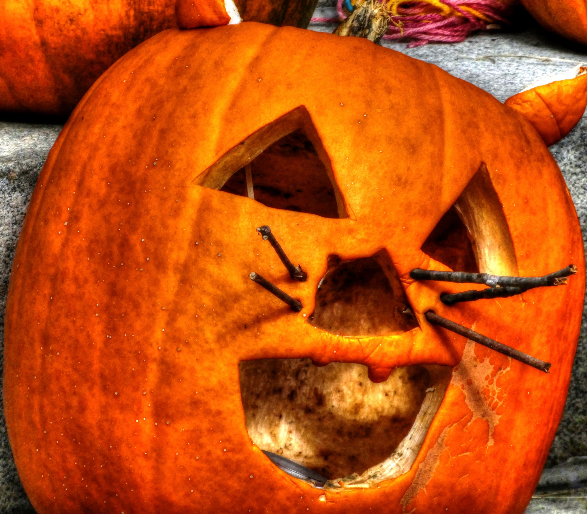 halloween pumpkin jack-o-lantern free photo