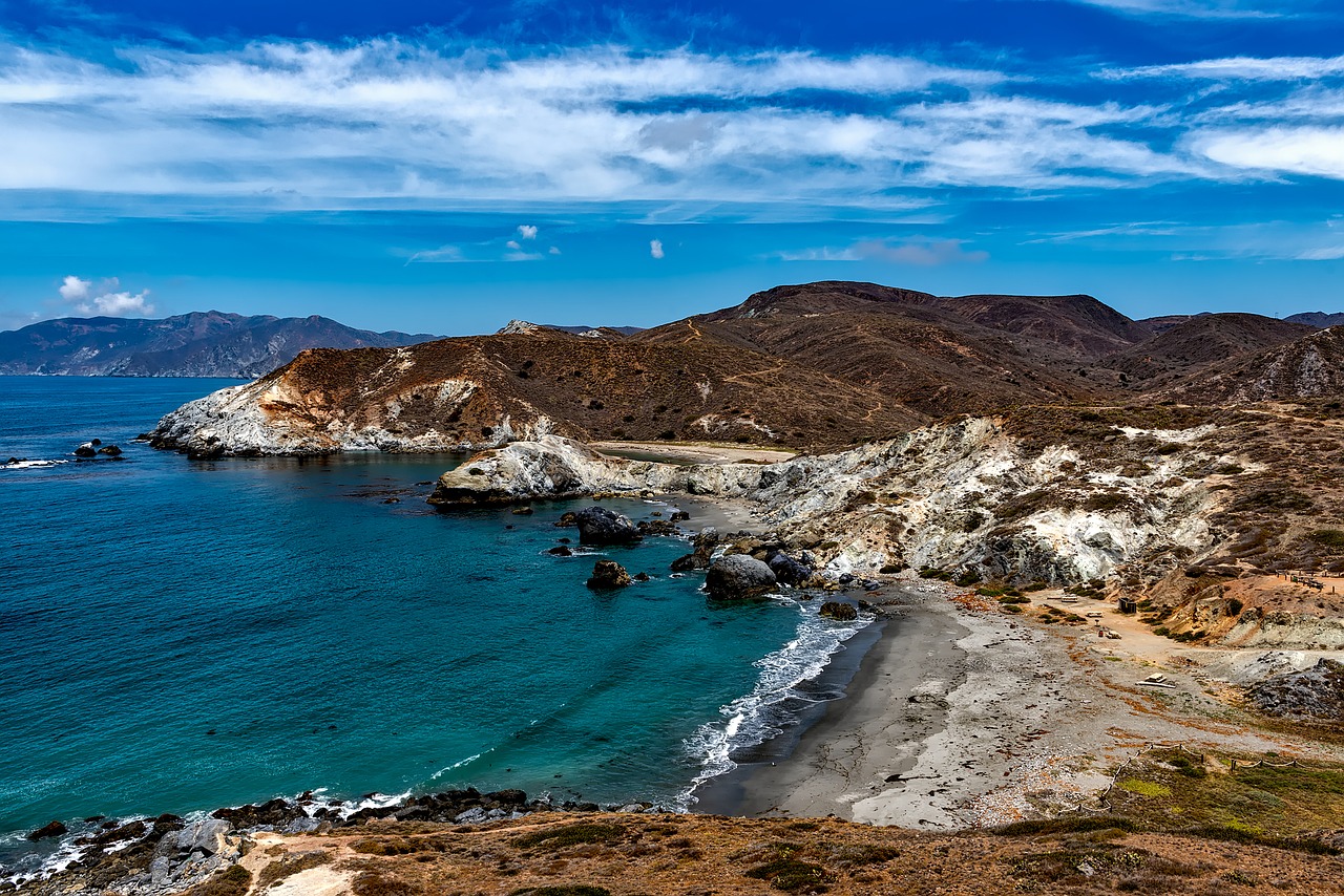 catalina island california landscape free photo