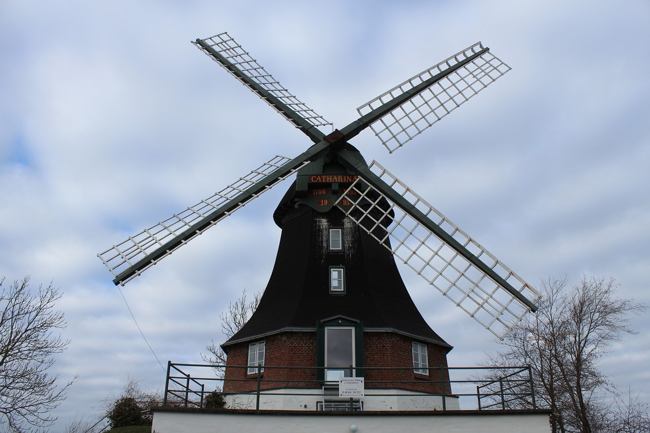 catharina mill windmill wing free photo