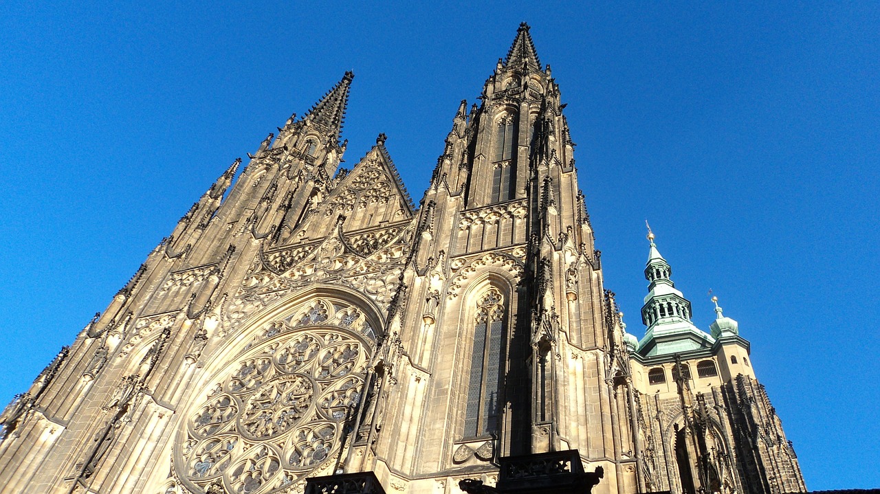 cathedral church prague free photo