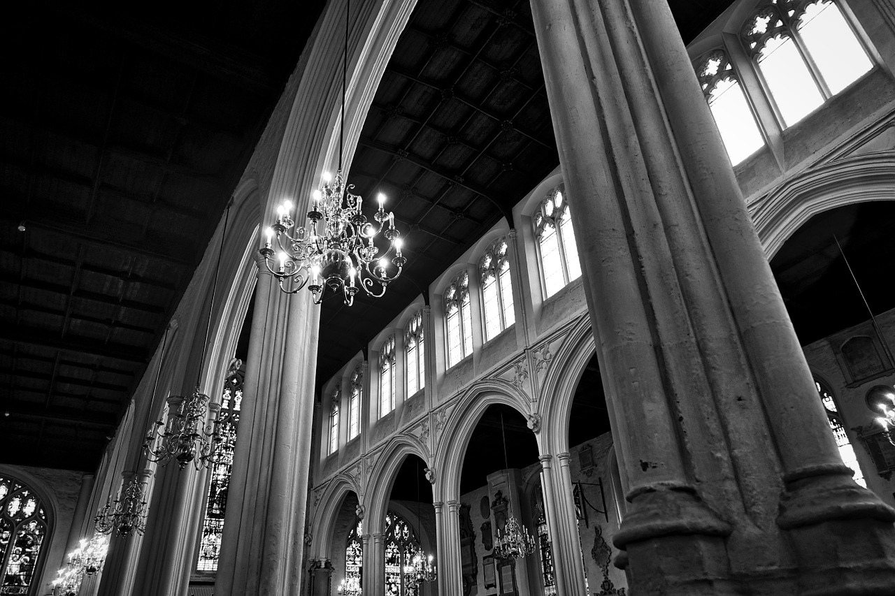 cathedral westminster arches free photo