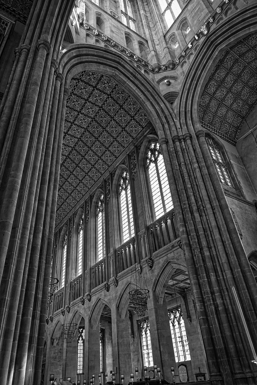 cathedral transept ceiling free photo