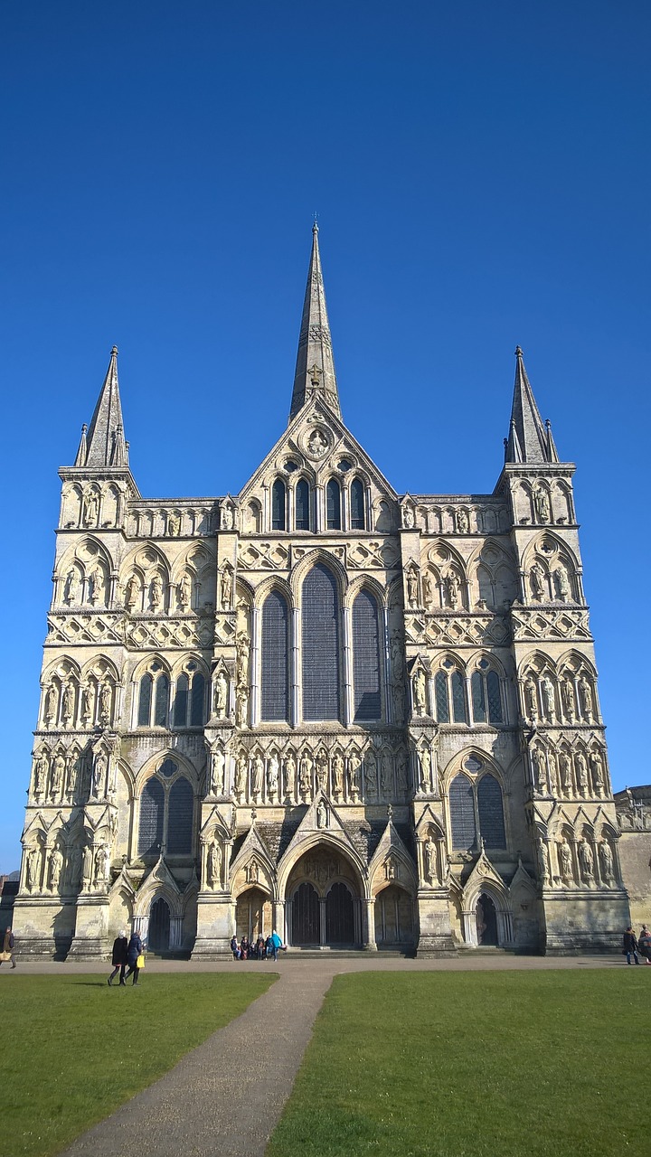 cathedral salisbury gothic free photo