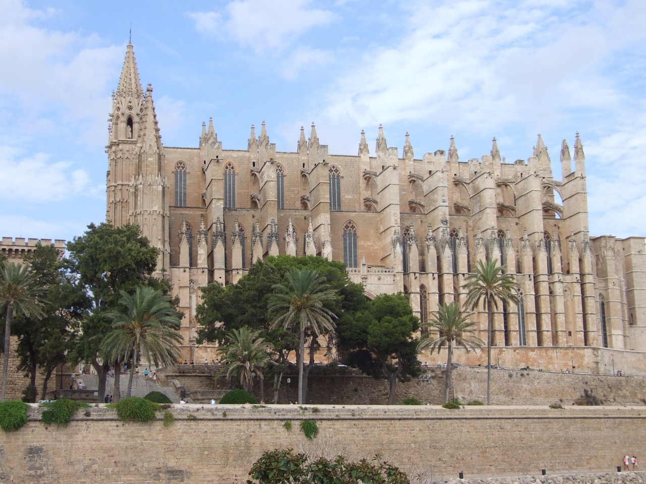 cathedral palma de mallorca churches free photo