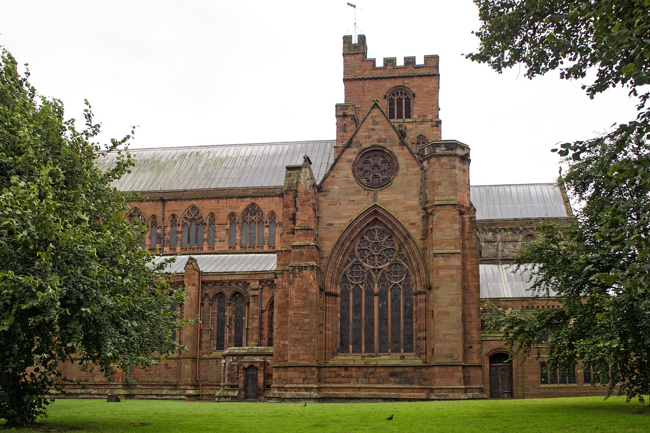 cathedral carlisle episcopal see free photo