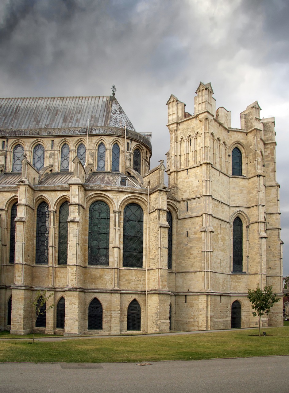 cathedral canterbury world heritage free photo