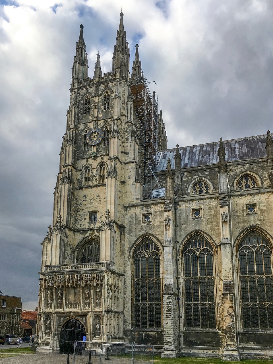 cathedral canterbury vierungsturm free photo