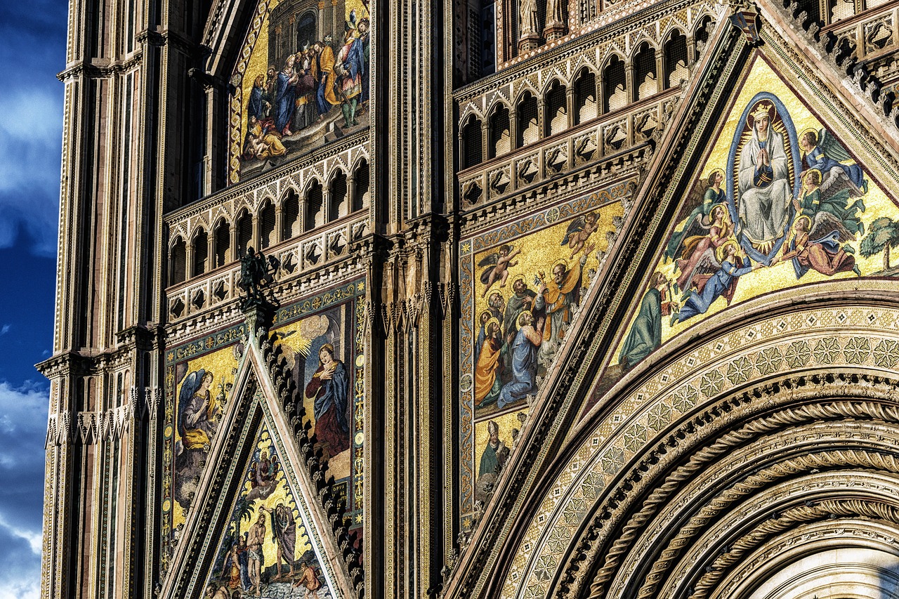 cathedral facade italy free photo