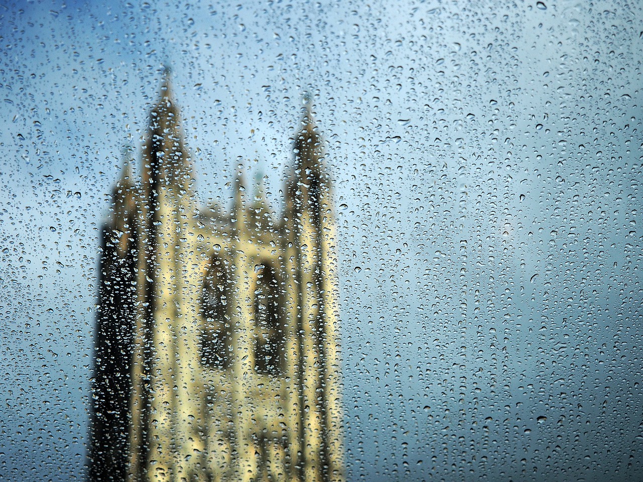 cathedral rain tower free photo