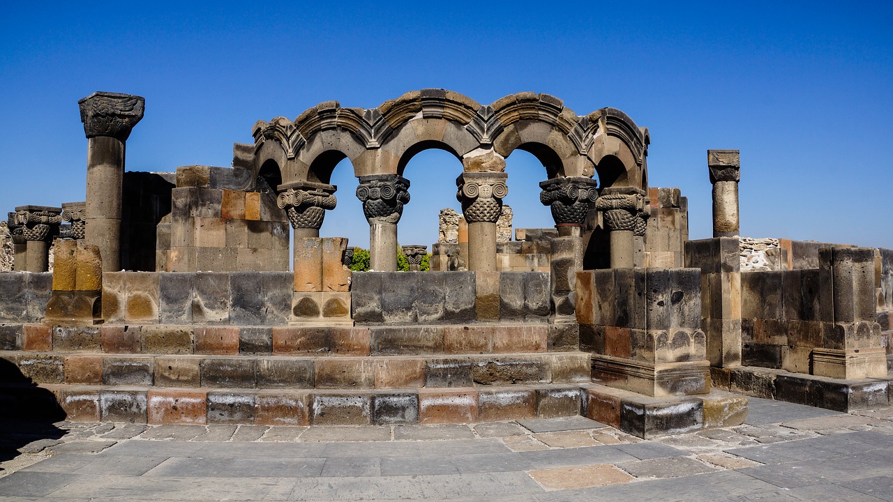 cathedral column arch free photo