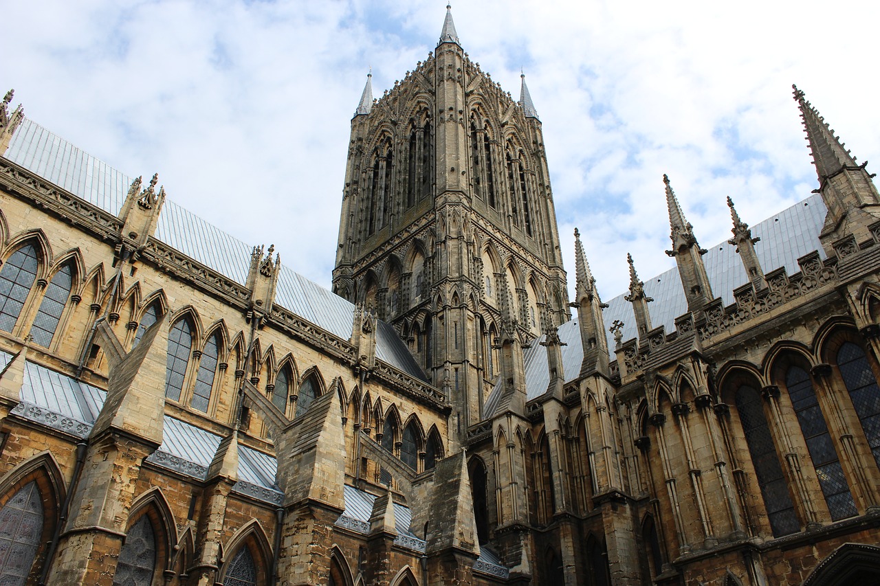 cathedral gothic tower free photo