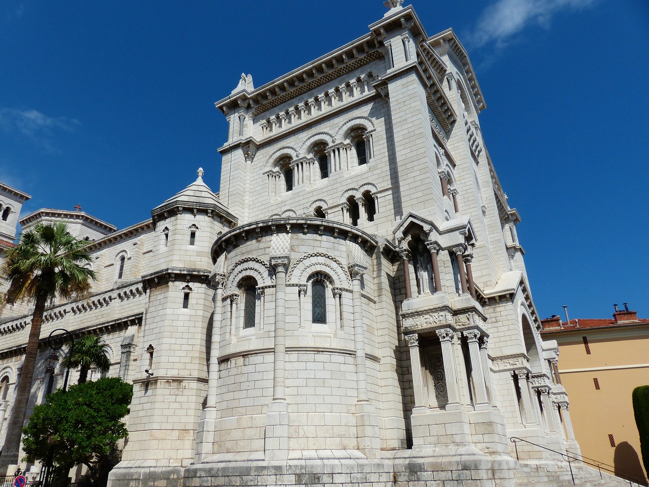 cathedral notre dame immaculée monaco free photo