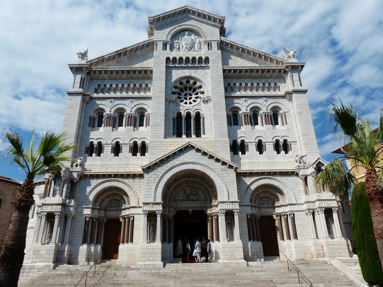 cathedral notre dame immaculée monaco free photo
