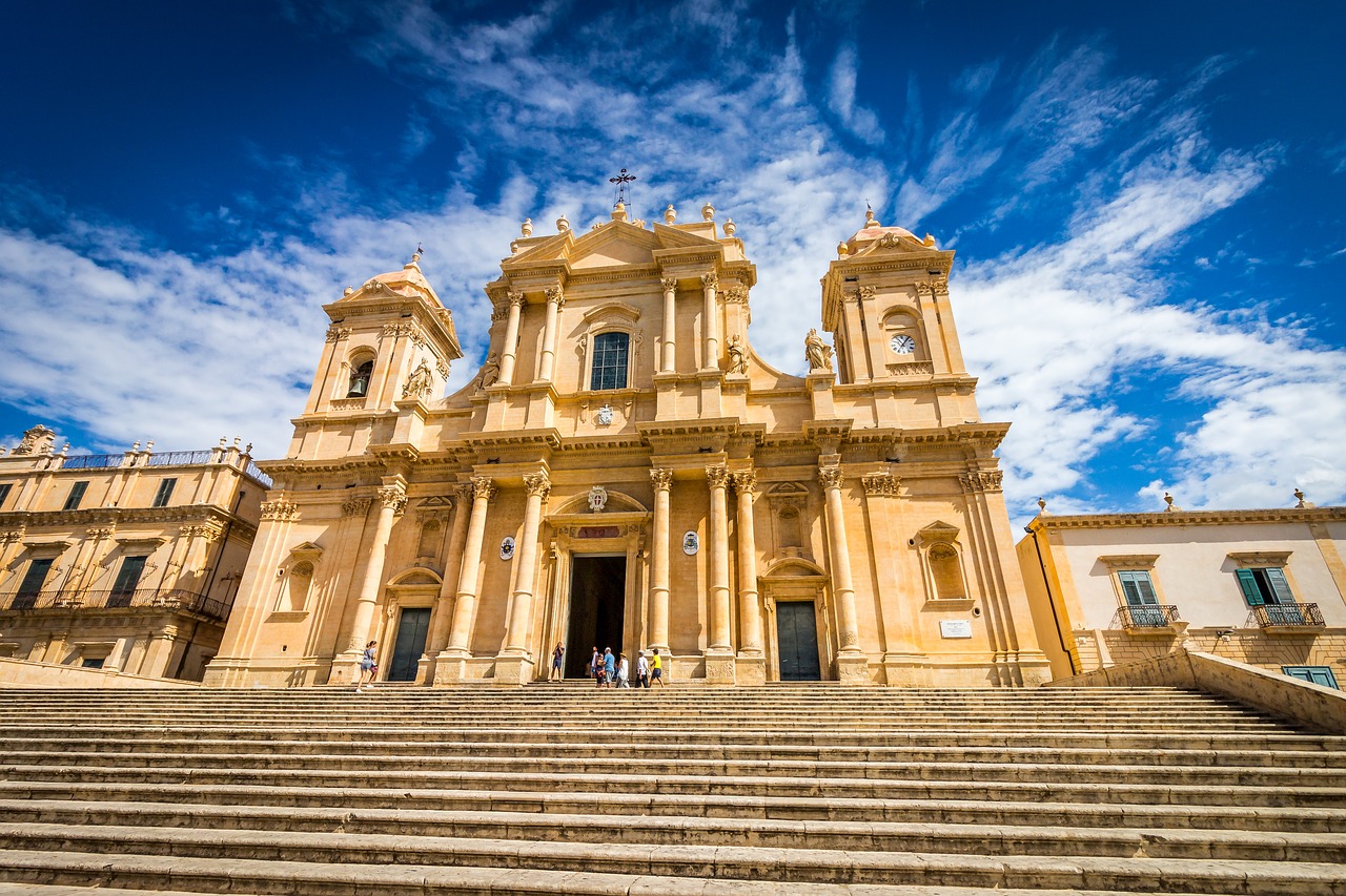 cathedral noto sicily free photo