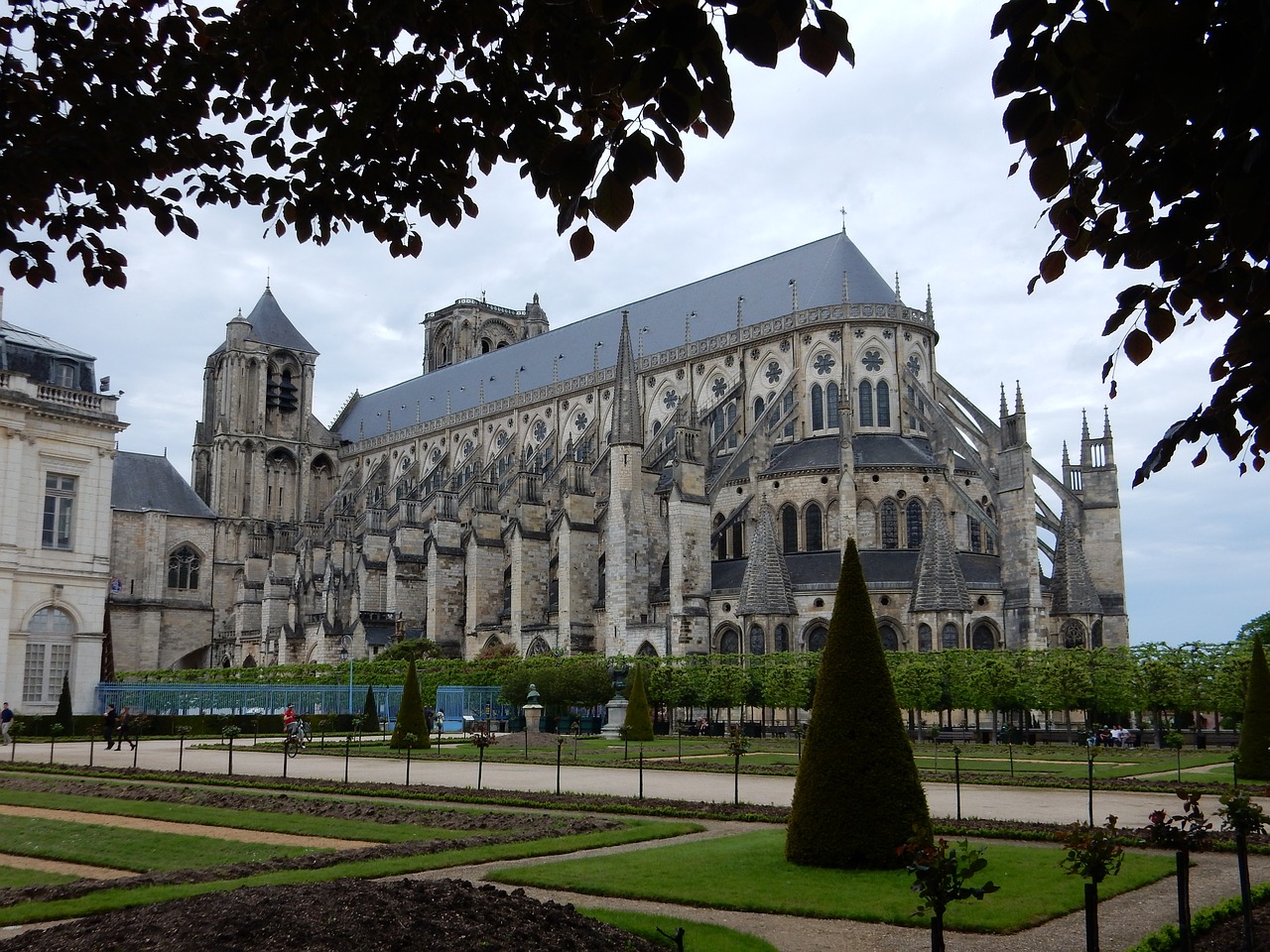 cathedral bourges france free photo