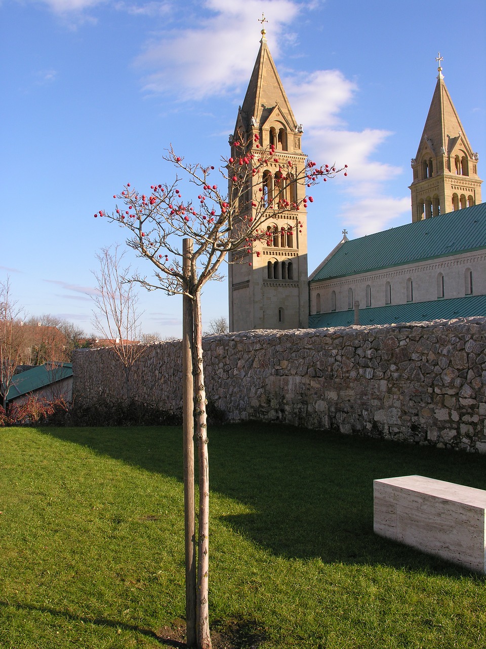 cathedral spring pécs free photo