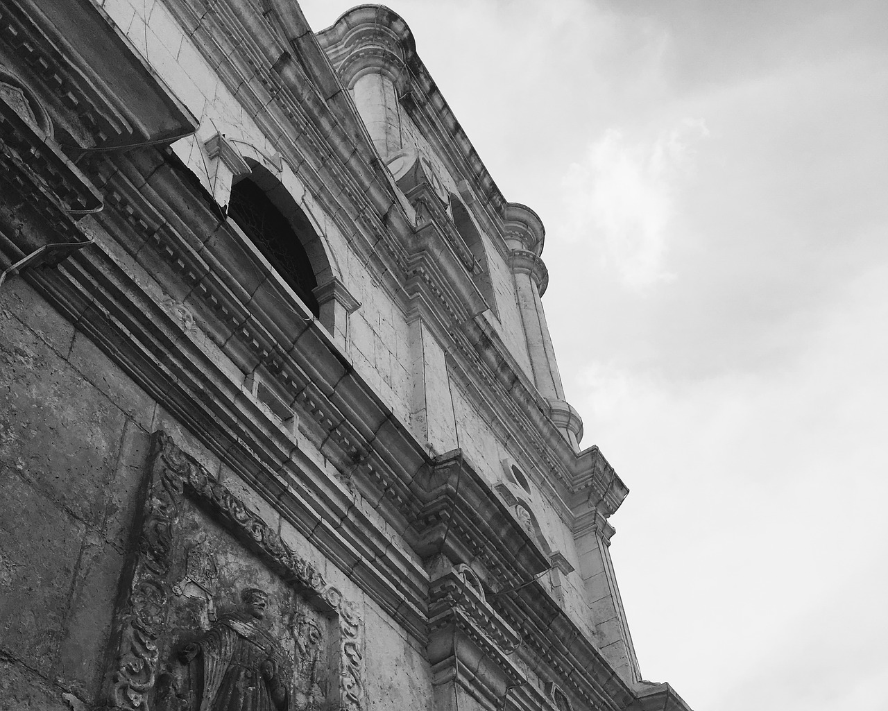 cathedral black and white architecture free photo