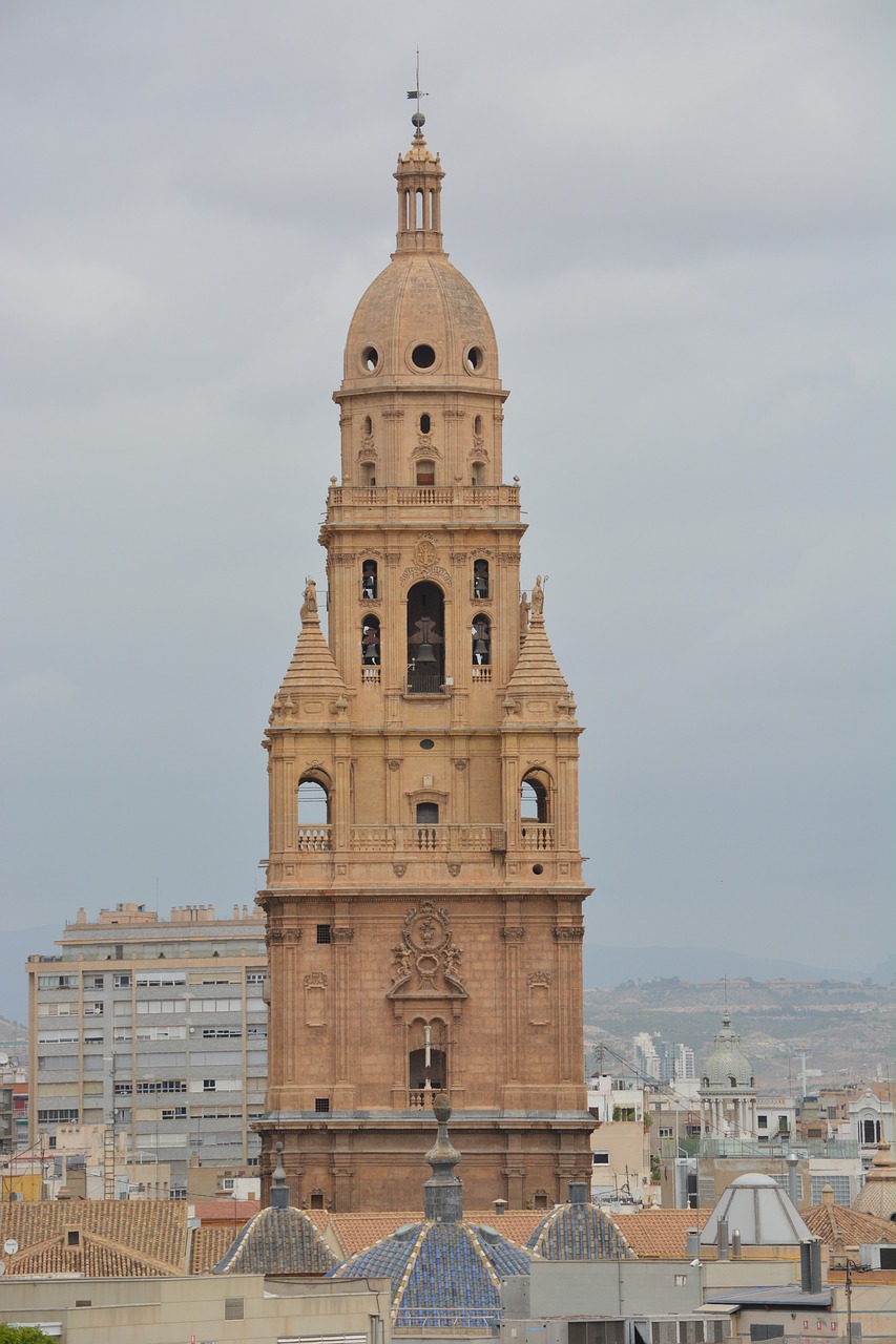 cathedral murcia tower cathedral free photo
