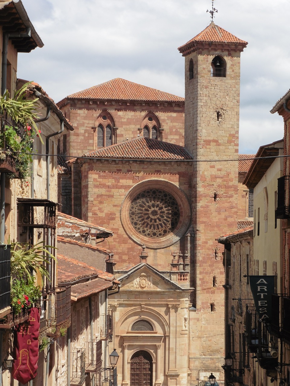 cathedral sigüenza spain free photo