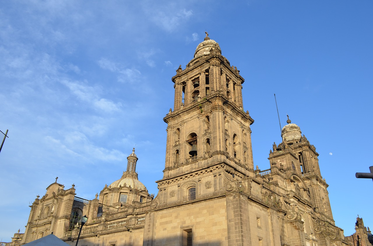 cathedral mexico city free photo