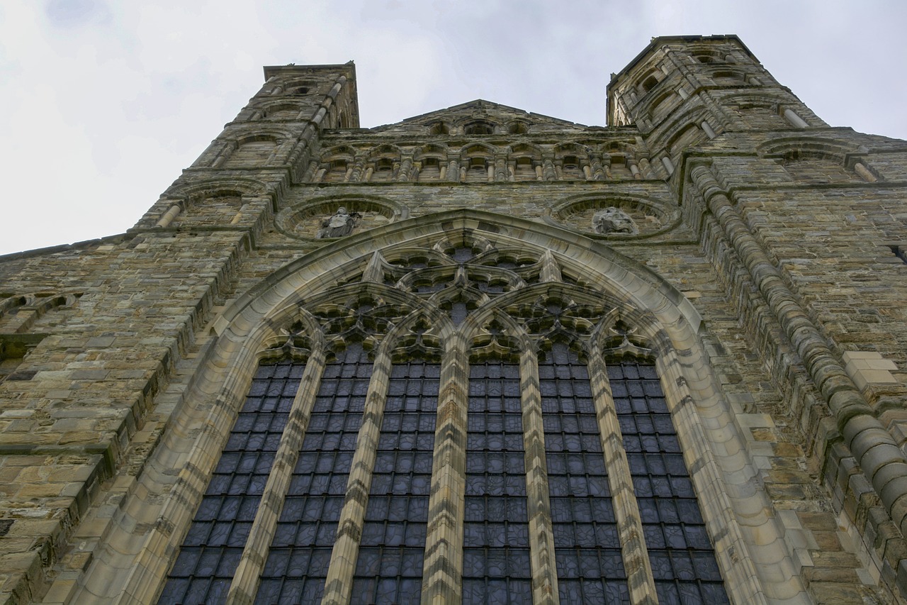 cathedral durham window free photo