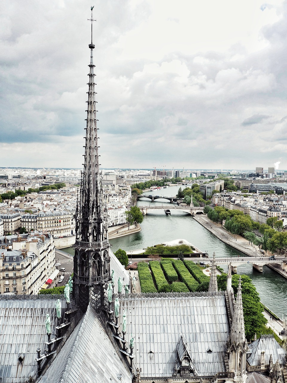 cathedral architecture river free photo